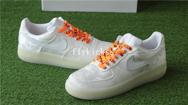 Clot x Nike Air Force 1 Premium Triple White